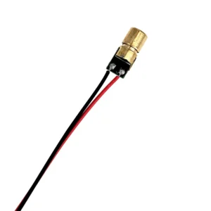 红光 650nm 5mW 点装 激光模组 玩具用激光头 6mm直径 3V