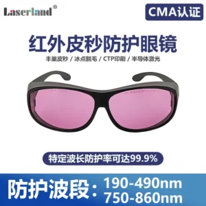 红外皮秒激光防护眼镜780nm 808nm冰点脱毛 司机疲劳监测