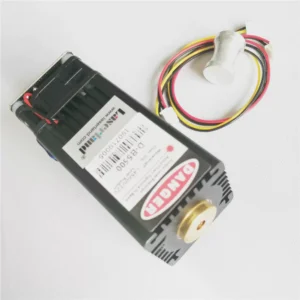 4060足功率5.5W 450nm蓝光激光器模组PWM TTL控制不锈钢雕刻FL22