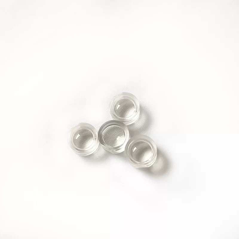 非球面聚焦透镜 亚克力平凸聚焦镜 5mm 6mm 7mm直径 PMMA准直镜片 - 图片 5
