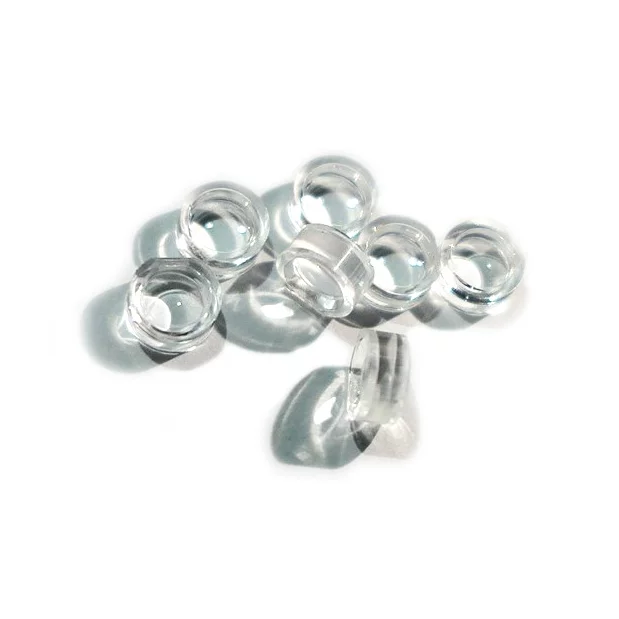 非球面聚焦透镜 亚克力平凸聚焦镜 5mm 6mm 7mm直径 PMMA准直镜片
