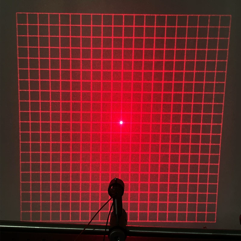 红光激光网格DOE光栅透射模组方形3D建模结构光源650nm - 图片 5
