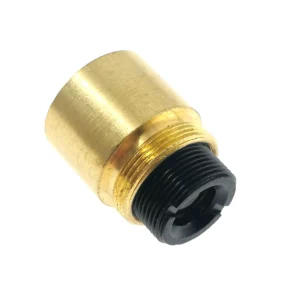 激光模组铜壳 12*11mm 3.8mm激光二极管外壳 五金件散热件带镜片
